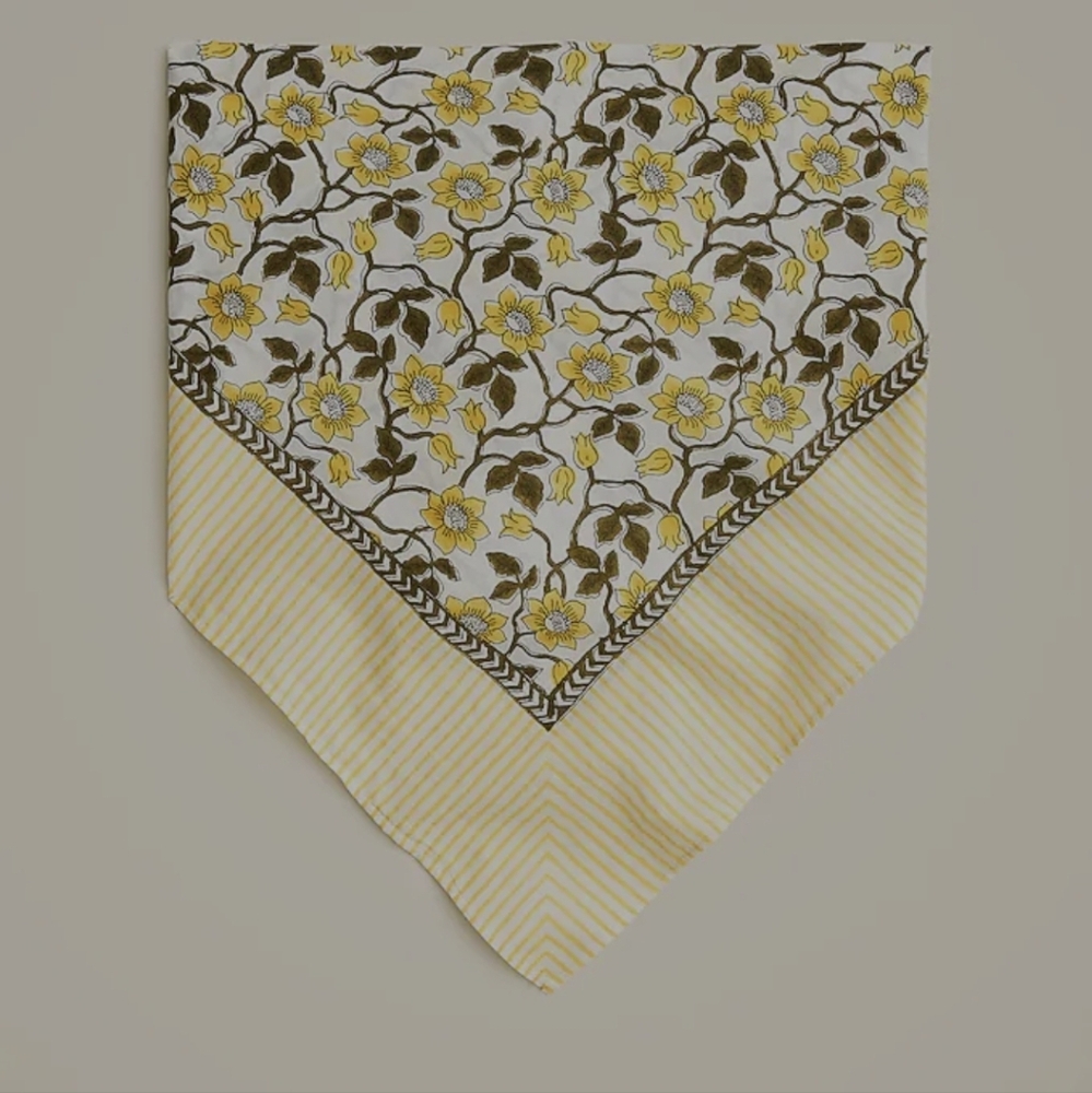 NWT Womens JCREW Cotton Bandana Floral TOP